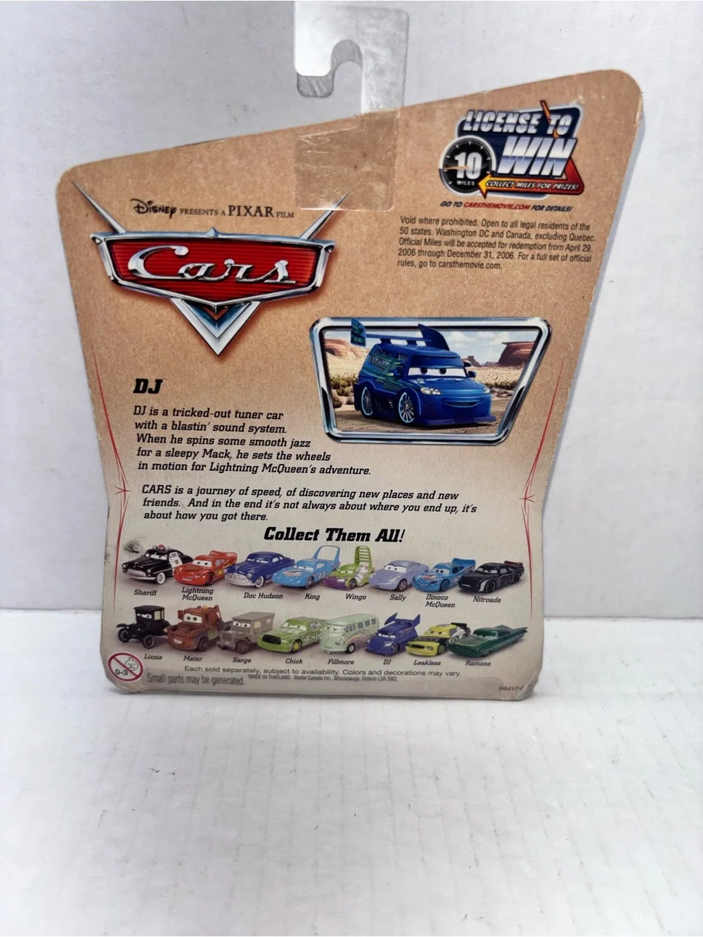 DJ Blue Die-Cast Toy Car - Kids Toys